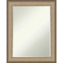 Elegant Brushed Petite Bevel Bathroom Wall Mirror 19 Elegant Brushed Petite Bevel Bathroom Wall Mirror -Baxton Studio Store GUEST a9014de4 72bd 4bf2 beb1 48b72f7b8e68