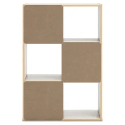 35.43" Aprilyn Six Cube Organizer White - Signature Design By Ashley -Baxton Studio Store GUEST a9d95fe7 350a 4464 ab9d 3f5b5a7ade4b