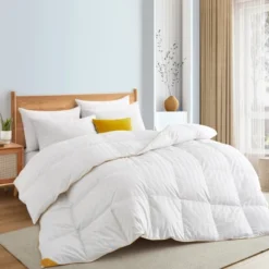 Puredown White Goose Down Comforter Duvet Insert With 500 Thread Count Cotton Fabric 17 Puredown White Goose Down Comforter Duvet Insert With 500 Thread Count Cotton Fabric -Baxton Studio Store GUEST aa2a5e61 fa4c 45c1 af90 5875ca4d3764