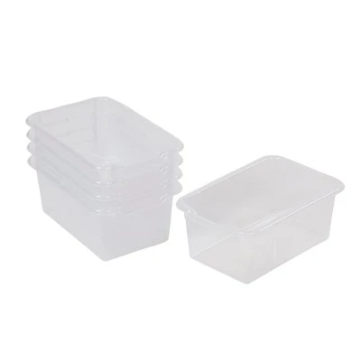 Educator Direct Scoop Front Multipurpose Storage Bins, Cubby Compatible, 5-Piece 15 Educator Direct Scoop Front Multipurpose Storage Bins, Cubby Compatible, 5-Piece - Image 13