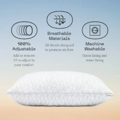 Coop Home Goods The Original - Adjustable Memory Foam Pillow - Greenguard Gold Certified 13 Coop Home Goods The Original - Adjustable Memory Foam Pillow - Greenguard Gold Certified -Baxton Studio Store GUEST aa38f2c0 6493 4d5e b36f ee0fc9f80f32