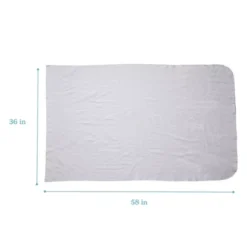 New Products 17 ECR4Kids Blanket, Rest Time Accessories, White, 12-Pack