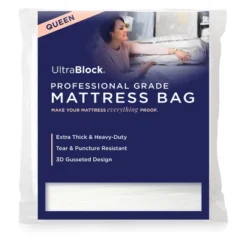 UltraBlock Mattress Bags For Moving - 6 Mil Thick Plastic Mattress Storage Bag Cover -Baxton Studio Store GUEST abf66f8b 2d13 4ae9 a000 ffa8d7eb38ef
