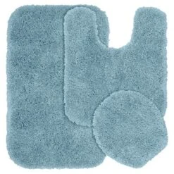 3pc Serendipity Shaggy Washable Nylon Bath Rug Set - Garland -Baxton Studio Store GUEST ad2b7c5a 52ee 40d1 8170 5245901d865b