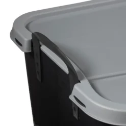 Life Story Multi-Purpose 55 Quart Stackable Storage Container With Secure Snapping Lids For Home Organization -Baxton Studio Store GUEST ad4d9f69 c6eb 4e63 aeb6 04bf6370edcd