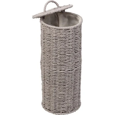 7pc Paper Rope Combo Hamper Set Gray - Honey-Can-Do 9 7pc Paper Rope Combo Hamper Set Gray - Honey-Can-Do - Image 7