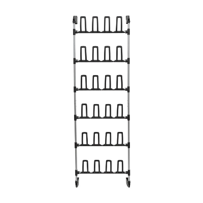 Organize It All Overdoor 12 Pair Shoe Rack Basic Collection 6 Organize It All Overdoor 12 Pair Shoe Rack Basic Collection - Image 4