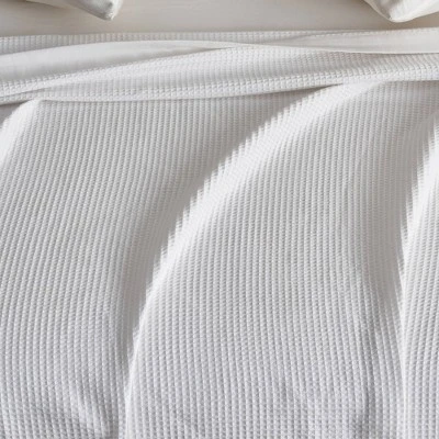 100% Cotton 350GSM Solid Waffle Blanket - Isla Jade 6 100% Cotton 350GSM Solid Waffle Blanket - Isla Jade - Image 4