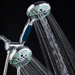 48 Setting High Pressure Ultra Luxury Three-Way Shower Head Combo Chrome - Hotelspa Notilus -Baxton Studio Store GUEST af8944b2 13ac 4996 8747 bb99687ae8f2