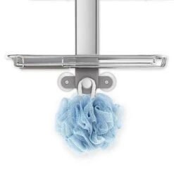 Simplehuman Adjustable Shower Caddy Large Plus Stainless Steel/Anodized Aluminum -Baxton Studio Store GUEST b14e340e 8307 40b1 8926 878d1cc3eb6c