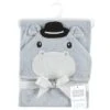 Hudson Baby Unisex Cotton Animal Face Hooded Towel, Hippo, One Size 2 Hudson Baby Unisex Cotton Animal Face Hooded Towel, Hippo, One Size -Baxton Studio Store GUEST b16f352a 5e81 4a96 a286 b0db48e581dd