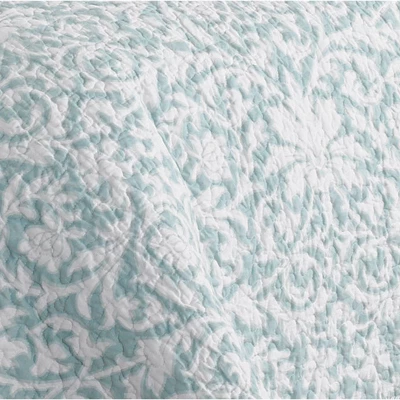Mia Reversible Quilt Set Blue - Laura Ashley 6 Mia Reversible Quilt Set Blue - Laura Ashley - Image 4