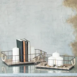 2pc Rectangle Rustic Wood And Metal Basket Set Brown - Stonebriar Collection 8 2pc Rectangle Rustic Wood And Metal Basket Set Brown - Stonebriar Collection -Baxton Studio Store GUEST b1b955cb 63fc 49a9 93ba 9fe0a9f8537a