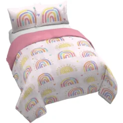 Saturday Park Doodle Rainbow 100% Organic Cotton Duvet Cover & Sham Set -Baxton Studio Store GUEST b23be157 d2eb 4ee2 a2e4 49864afcafaf