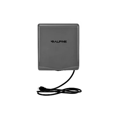 Alpine Industries Willow Commercial High Speed Automatic Electric Hand Dryer Gray (405-10-GRY) 5 Alpine Industries Willow Commercial High Speed Automatic Electric Hand Dryer Gray (405-10-GRY) - Image 3