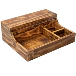 Mind Reader Nightstand Valet Tray, Phone Watch Holder, Bedroom Desk Organizer, Cosmetic Accessory Storage, Jewelry Box With 7 Compartments, Burnt Wood, Brown 13 Mind Reader Nightstand Valet Tray, Phone Watch Holder, Bedroom Desk Organizer, Cosmetic Accessory Storage, Jewelry Box With 7 Compartments, Burnt Wood, Brown -Baxton Studio Store GUEST b3f982e7 404e 4fcc 922d a05ff4ffa0bf