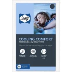 Sealy Cooling Comfort Pillow Protector 11 Sealy Cooling Comfort Pillow Protector -Baxton Studio Store GUEST b645f965 da13 465d 91f2 85e4987c39d0