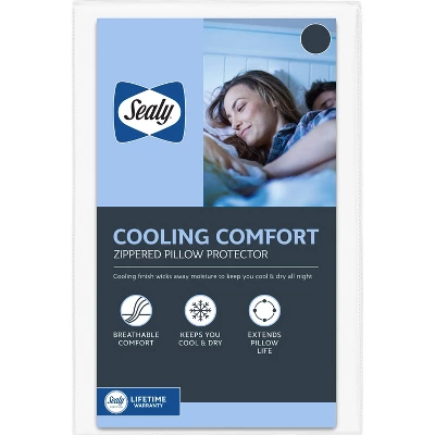 Sealy Cooling Comfort Pillow Protector 7 Sealy Cooling Comfort Pillow Protector - Image 5