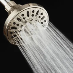 Six Setting High Pressure Luxury Slimline Shower Head With On/Off And Pause Mode - AquaDance -Baxton Studio Store GUEST b64a3594 7dbd 4a59 8a95 196fc13439a4