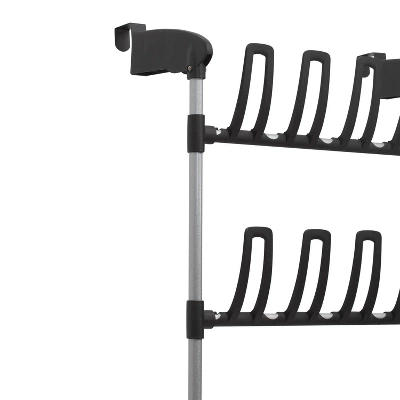 Organize It All Overdoor 12 Pair Shoe Rack Basic Collection 4 Organize It All Overdoor 12 Pair Shoe Rack Basic Collection - Image 2
