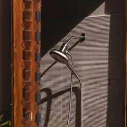 Nebia Corre Four Function Fixed Shower Hand Bathroom Hardware Set Brushed Nickel - Brondell -Baxton Studio Store GUEST b6ac1f55 5f09 4385 9db6 cc78737f855c