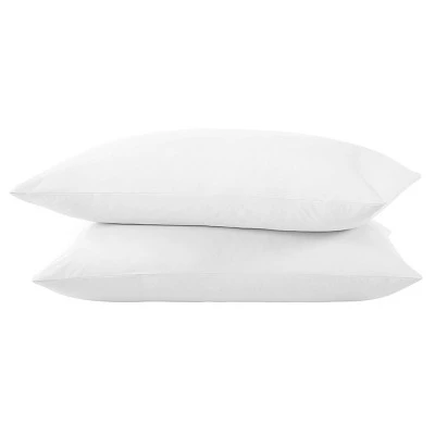 300 Thread Count Organic Cotton Percale Pillowcase Set By Bare Home 4 300 Thread Count Organic Cotton Percale Pillowcase Set By Bare Home - Image 2