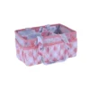 Bacati - Watercolor Floral Coral/Gray Storage Caddy 1 Bacati - Watercolor Floral Coral/Gray Storage Caddy -Baxton Studio Store GUEST b85c48ae fd5d 4473 a699 00f4058d8aa7