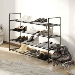 Home-Complete Shoe Rack 12 Home-Complete Shoe Rack -Baxton Studio Store GUEST b9fa0a3e dc2e 49fc b1d7 cd54ea0dccf0