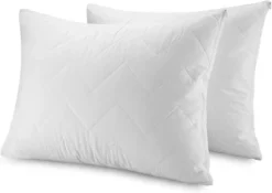 Waterguard Quilted Waterprof Cotton Top Pillow Protector Set Of 4 White -Baxton Studio Store GUEST ba0cb509 68cf 44f3 9ae5 0fee65090813