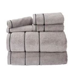 6pc Solid Bath Towel And Washcloth Set - Yorkshire Home -Baxton Studio Store GUEST bad6c385 d3b6 4838 b3b5 96450bac962f