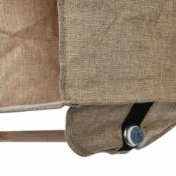 Household Essentials 4 Pocket Wide Organizer With Hangbar Latte -Baxton Studio Store GUEST baf8787b 5360 4f38 9df6 8ac922de1983