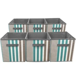 Sorbus 11 Inch Cube Storage Organizer Bins - 6 Pack 27 Sorbus 11 Inch Cube Storage Organizer Bins - 6 Pack -Baxton Studio Store GUEST bb374438 58d5 4d19 b2bb bb8cda4a035d