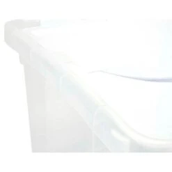 Sterilite 1914 Single 48 Quart Hinged Lid Storage Box Tote Container (18 Pack) -Baxton Studio Store GUEST bbb81efb a74e 4ef5 a767 71a5c43efa7c