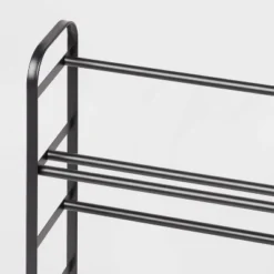 Small Space Metal Shoe Rack Black - Brightroom™ 5 Small Space Metal Shoe Rack Black - Brightroom™ -Baxton Studio Store GUEST befbad75 8622 49cf 8554 7fcec03b91cf