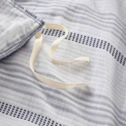 4pc Full/Queen Ansley Striped Organic Cotton Yarn Dyed Comforter Cover Set Indigo - Clean Spaces 18 4pc Full/Queen Ansley Striped Organic Cotton Yarn Dyed Comforter Cover Set Indigo - Clean Spaces -Baxton Studio Store GUEST bf648959 f1fe 451d 851b e9cb4c1dad95