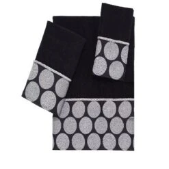 Avanti Dotted Circles 3 Pc Towel Set