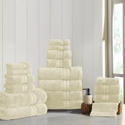 Modern Threads Spunloft 18 Piece Towel Set. 15 Modern Threads Spunloft 18 Piece Towel Set. -Baxton Studio Store GUEST c06c516f 0cc0 415a b6af eb68a208fbd8