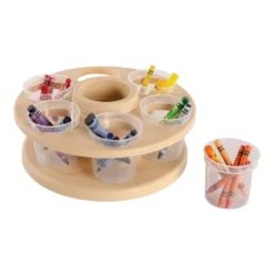 Kaplan Early Learning Spinning Tabletop Art Storage 11 Kaplan Early Learning Spinning Tabletop Art Storage -Baxton Studio Store GUEST c0734c13 a457 4049 a2d7 7be88732bb93