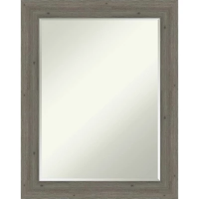 Amanti Art Fencepost Narrow Petite Bevel Wood Bathroom Wall Mirror 13 Amanti Art Fencepost Narrow Petite Bevel Wood Bathroom Wall Mirror - Image 11
