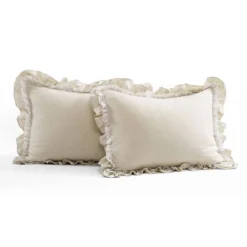 Ella Lace Ruffle Comforter Set - Lush Décor -Baxton Studio Store GUEST c0f7bec3 645d 4f6d 94aa e11e730e6d65