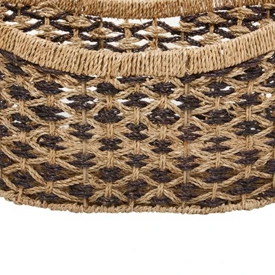 Set Of 2 Sea Grass Storage Baskets - Olivia & May 9 Set Of 2 Sea Grass Storage Baskets - Olivia & May - Image 7