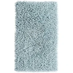 Chenille Shaggy 220 GSF Non Skid Back Bath Rug 20in X 30in By Knightsbridge -Baxton Studio Store GUEST c45e4d14 3a76 4380 b1fe 3201caf4619f