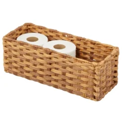 MDesign Woven Seagrass Toilet Tank Storage Basket For Bathroom 16 MDesign Woven Seagrass Toilet Tank Storage Basket For Bathroom -Baxton Studio Store GUEST c4d41aff 22ee 4a09 8c05 fb1cb9b6e13a