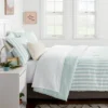 Microfiber Reversible Stripe Comforter Mint Green - Room Essentials™ -Baxton Studio Store GUEST c5dee25b 8982 4bd2 aabc 9db7aacc5b0a