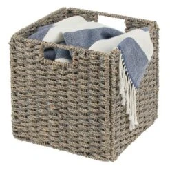 MDesign Woven Seagrass Home Storage Basket For Cube Furniture, 2 Pack 15 MDesign Woven Seagrass Home Storage Basket For Cube Furniture, 2 Pack -Baxton Studio Store GUEST c63cac9e 81a0 4ad0 8a3a af429da16a8a