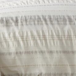 Pickford - Duvet Cover Set - Cream & Taupe - Levtex Home -Baxton Studio Store GUEST c6ae7766 2695 4a3b 8031 f2ead6d338d6