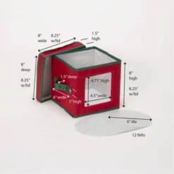 Household Essentials Dessert Plate Chest Red -Baxton Studio Store GUEST c6f4e215 d604 4d91 878f 146aba3c12a9