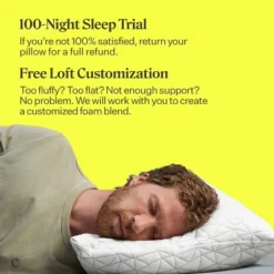 Coop Home Goods 14"x19" Camping Pillow With Compressible Stuff Sack - Travel Pillow- GREENGUARD Gold Certified - White (1 Pack) -Baxton Studio Store GUEST c75a5226 27af 42fd ad6b a3cce43cbe2b