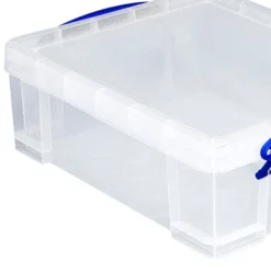 Really Useful Box Stackable 8.1 Liter Plastic Storage Container Bin With Snap Lid & Built-In Clip Lock Handles For Home & Office Organization (2 Pack) 8 Really Useful Box Stackable 8.1 Liter Plastic Storage Container Bin With Snap Lid & Built-In Clip Lock Handles For Home & Office Organization (2 Pack) -Baxton Studio Store GUEST c7fa16a0 248a 4d4e a665 57034e0f89ed