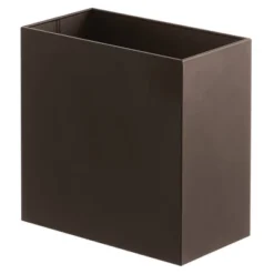 MDesign Small Metal Rectangular Trash Can Wastebasket, Garbage Bin -Baxton Studio Store GUEST c7ffc8c2 359f 4fcc ab9e f026c78db8fe
